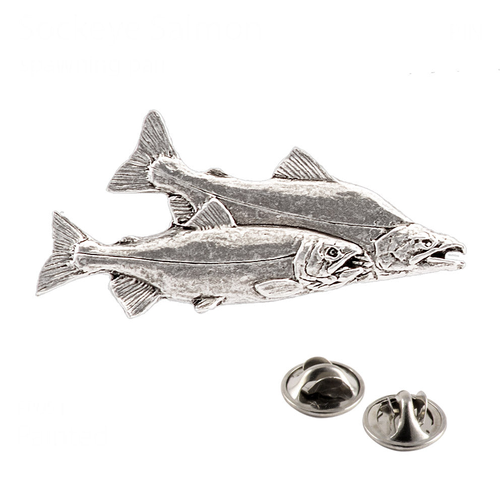 Sockeye Salmon Spawning Pair Magnet F054