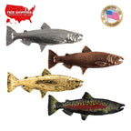 Chum Salmon Pin F056