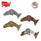 Native American Salmon Magnet F057
