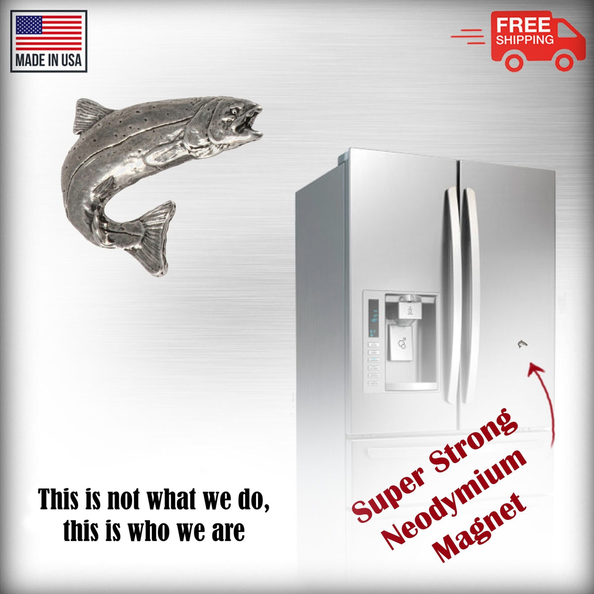 Atlantic Salmon Magnet F059