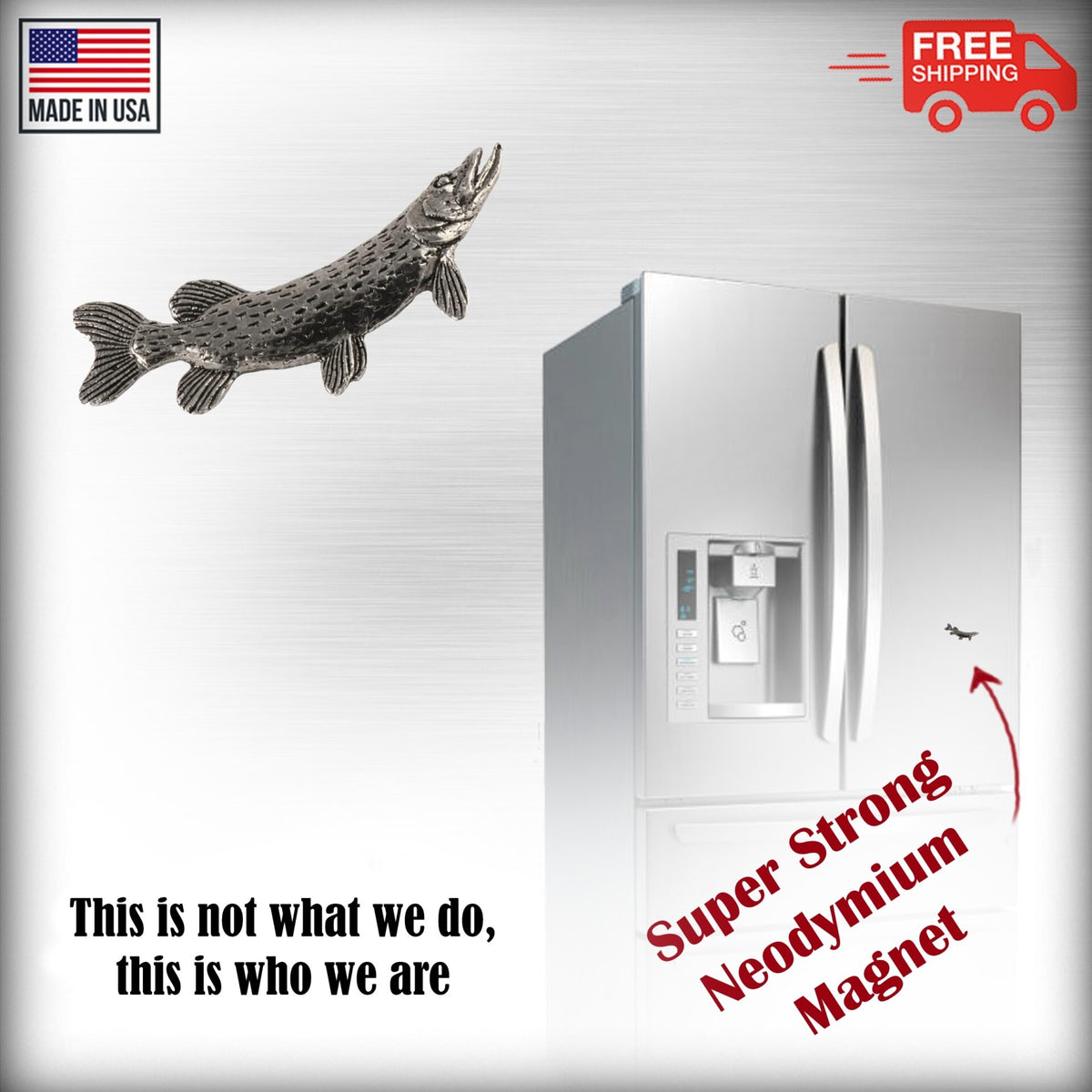 Northern Pike Premium Magnet F063PR
