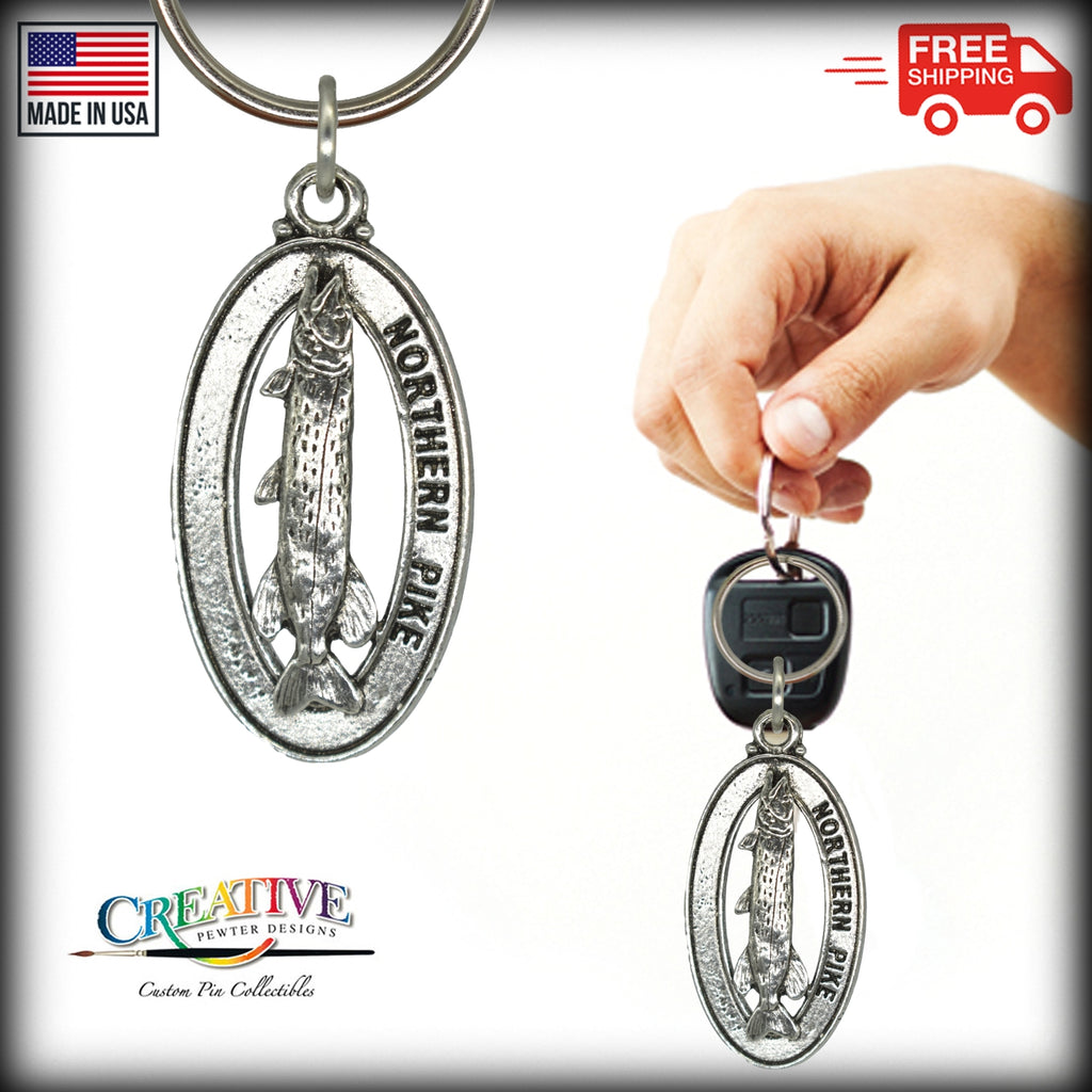 Northern Pike Keychain F064KC
