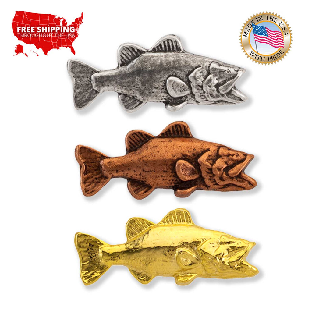 Largemouth Bass Mini Pin F082MP