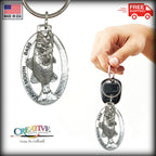 Largemouth Bass Keychain F082KC