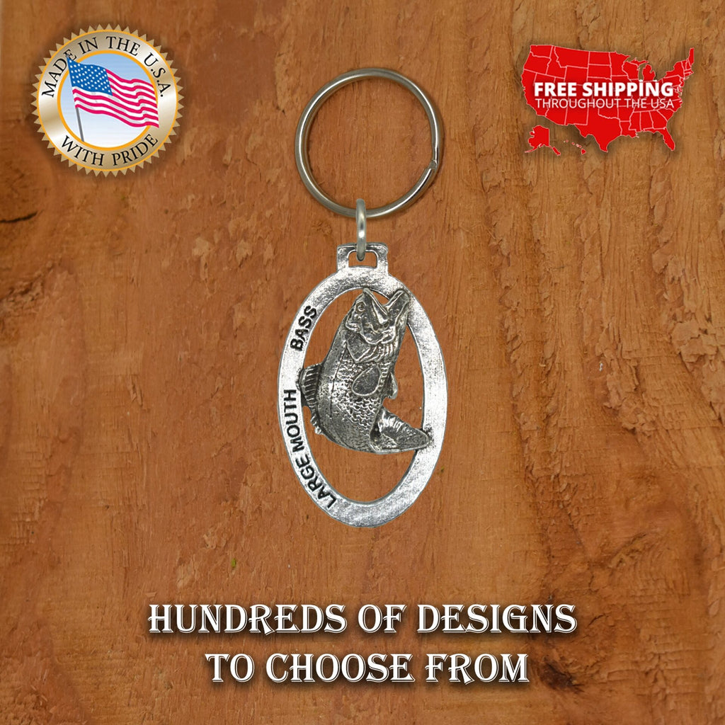 Largemouth Bass Keychain F085KC