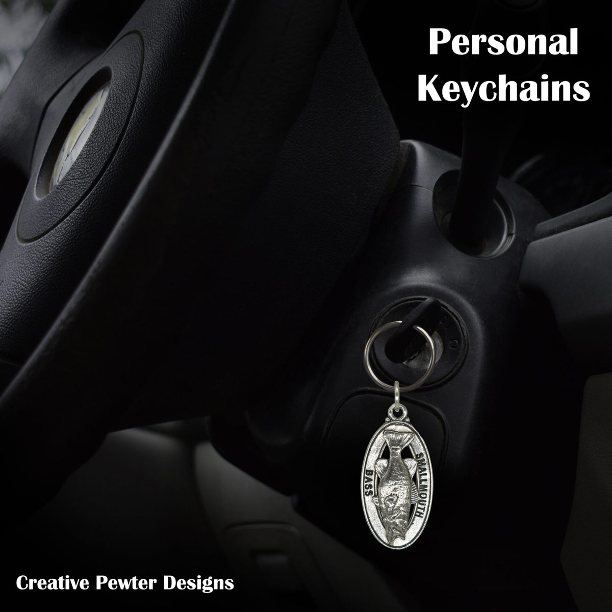 Smallmouth Bass Keychain F086KC