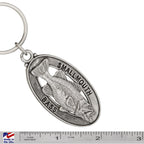 Smallmouth Bass Keychain F086KC