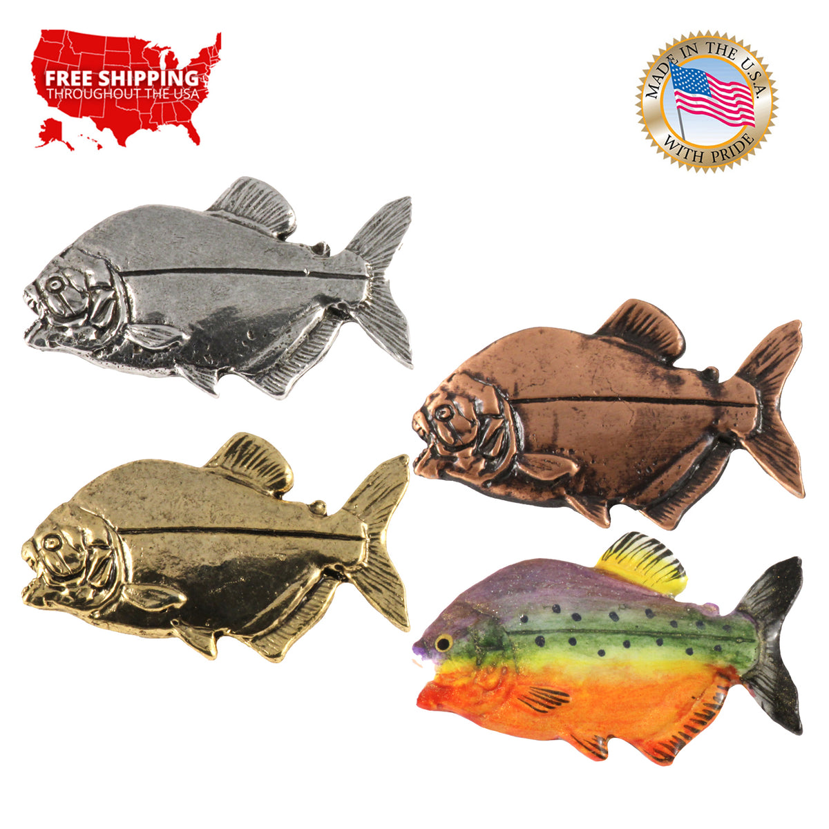 Piranha Keychain F093