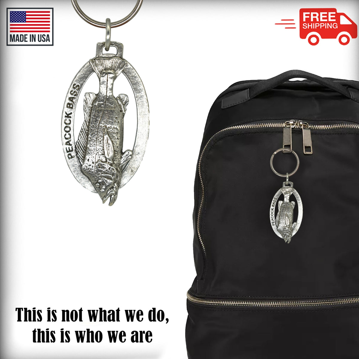 Peacock Bass Keychain F094KC