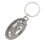 Fish Fossil Skeleton Keychain F112KC