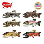 Fish Skeleton Pin F112PR