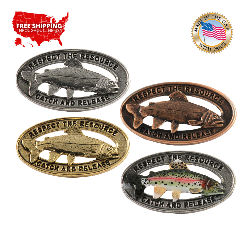 Catch and Release Rainbow Trout Magnet F114