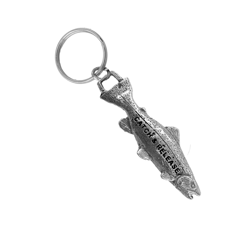 3D Trout "Respect the Resource" Keychain F116AKC