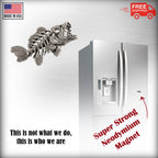 Skeleton Fish Premium Magnet F120PR