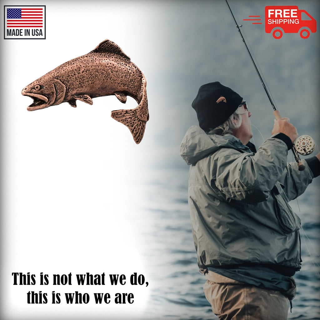 Rainbow Trout Pin F003A