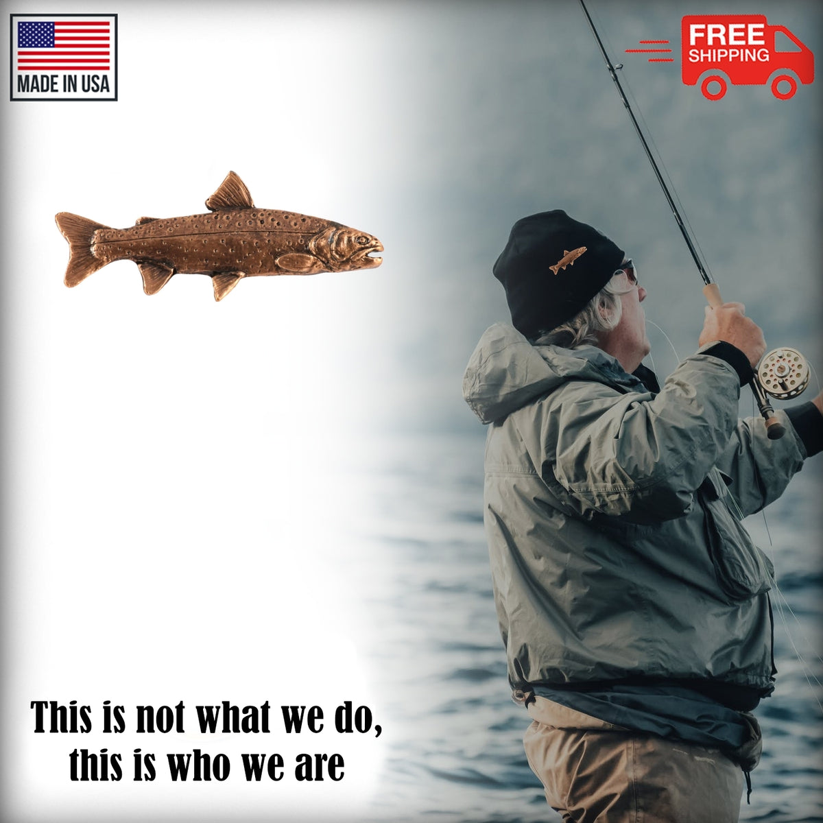 Bull Trout Pin F024