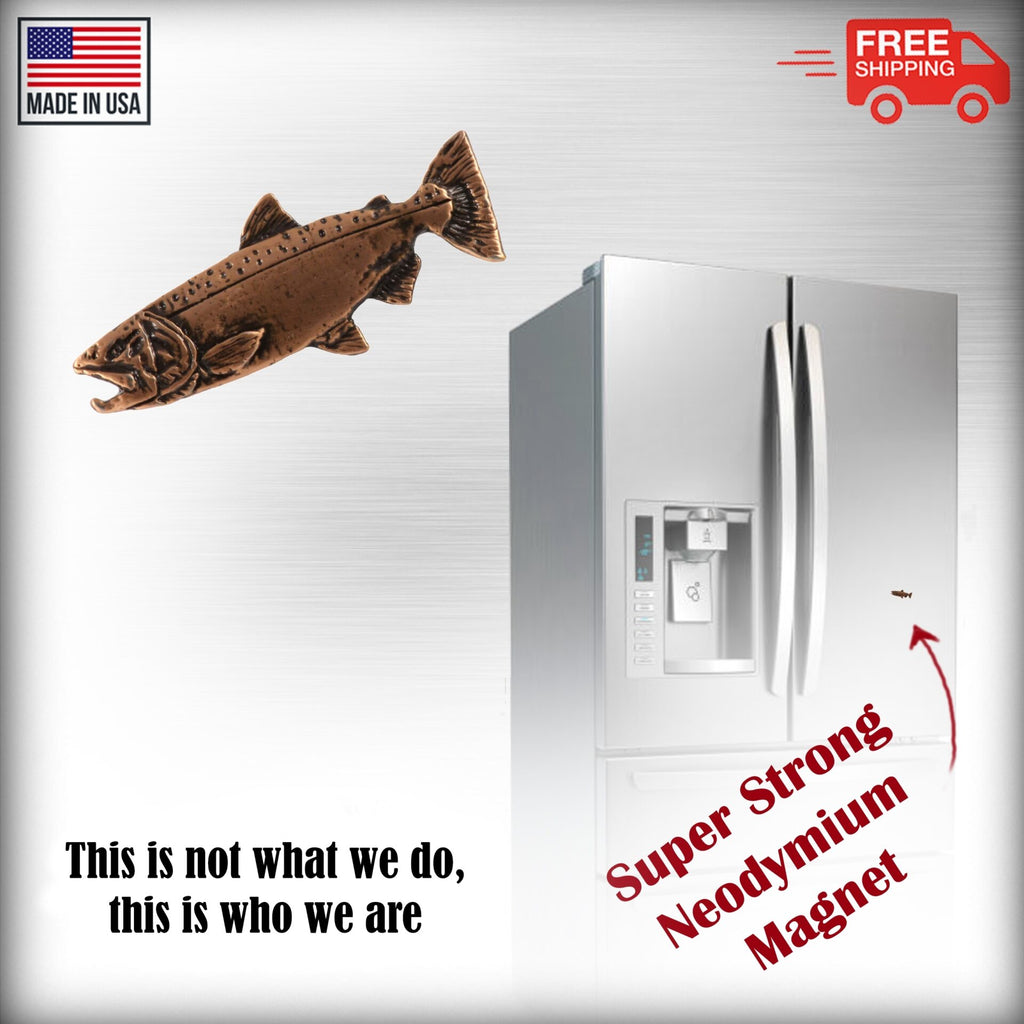 Chinook Salmon Ocean Magnet F041