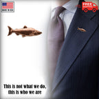 Coho Salmon Mini Pin F046MP