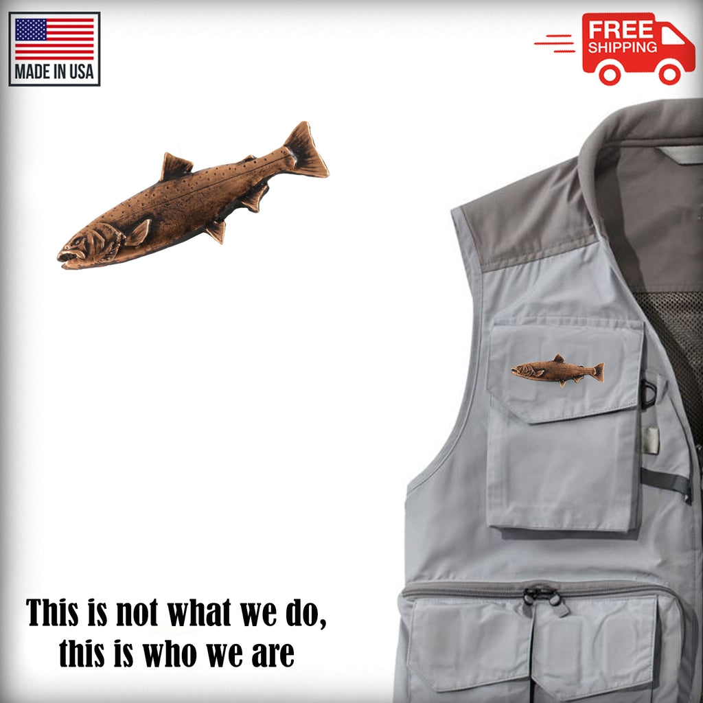 Coho Salmon Pin F046