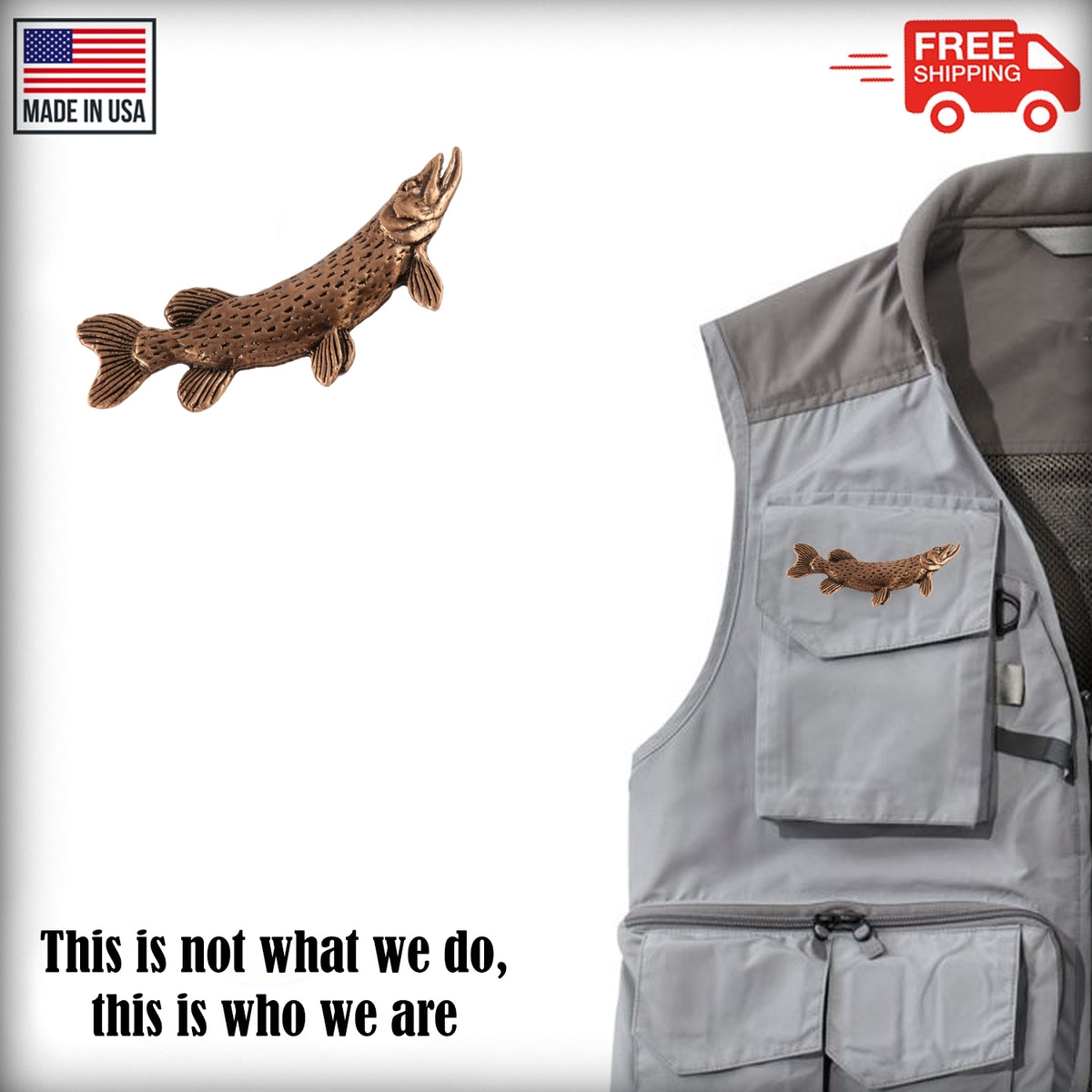 Northern Pike Pin F063PR