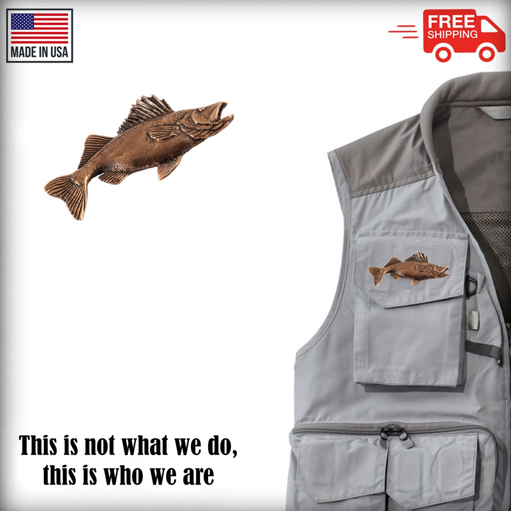 Walleye Pin F075PR