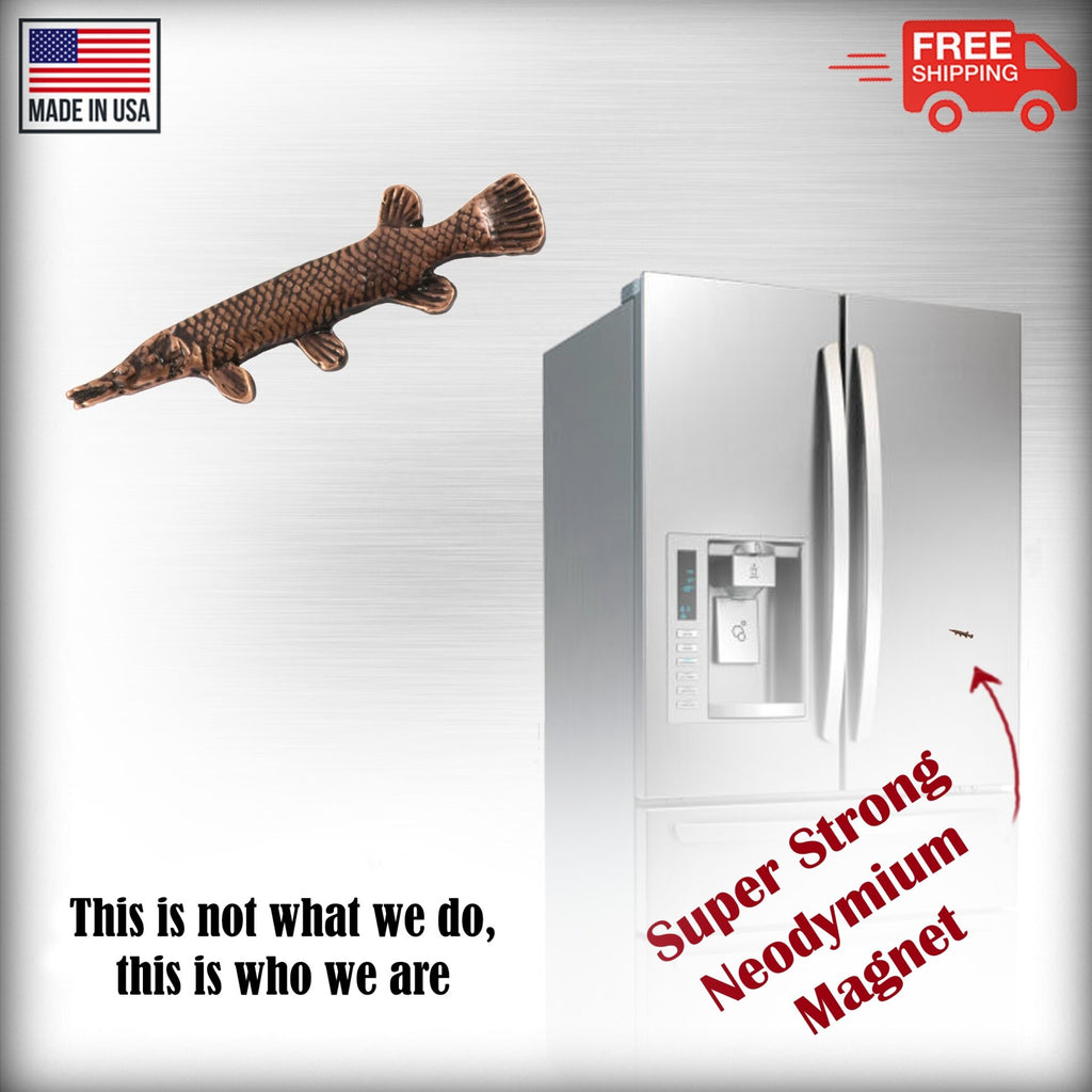 Alligator Gar Magnet F080