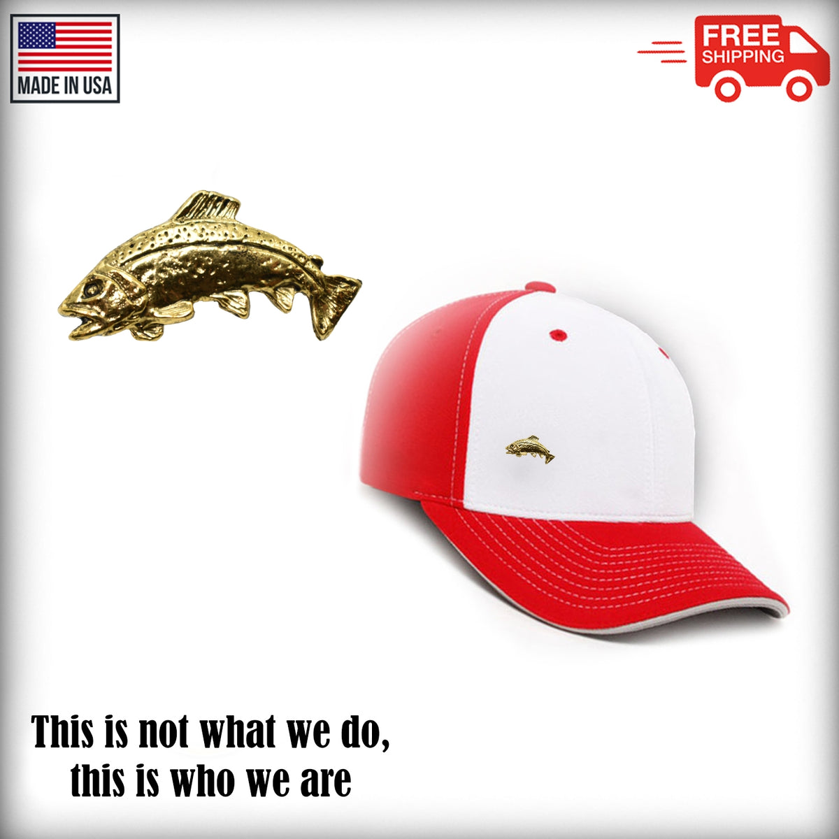 Rainbow Trout Mini Pin F001AMP