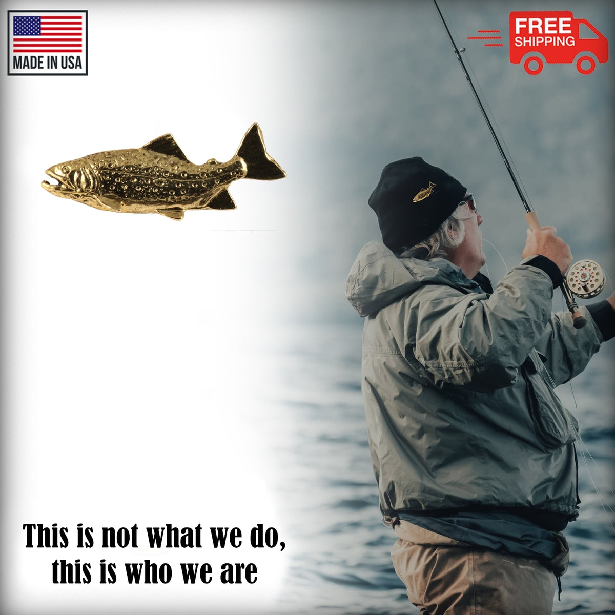 Brook Trout Pin F006