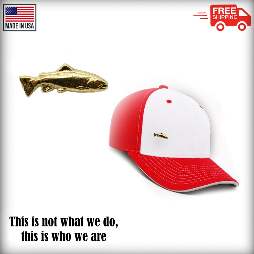 Brown Trout Mini Pin F008MP