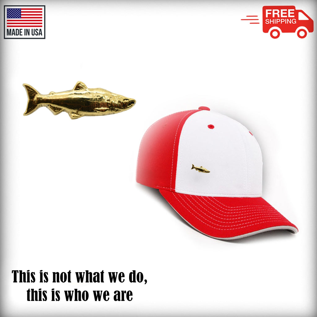 Coho Salmon Mini Pin F046MP