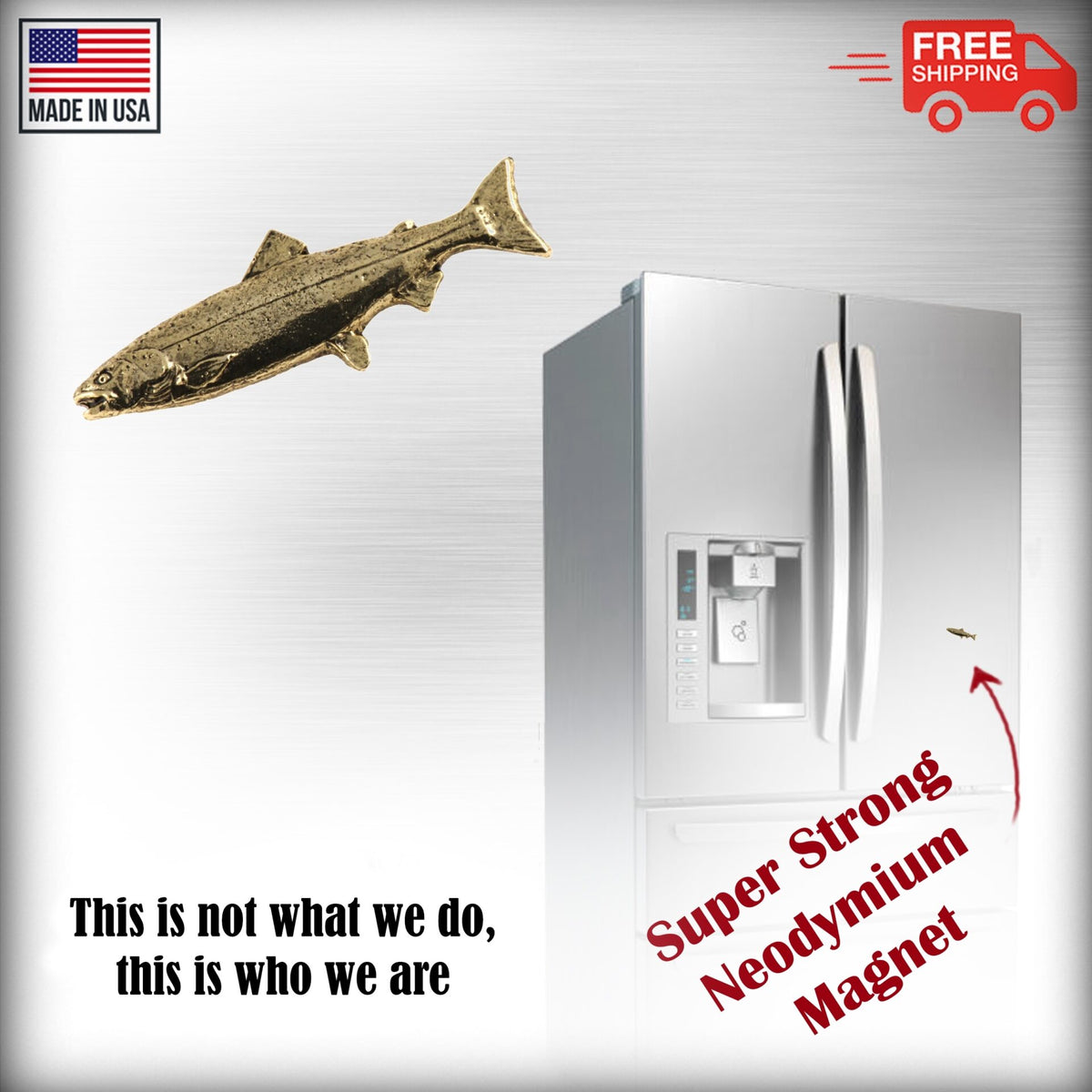 Atlantic Salmon Magnet F058