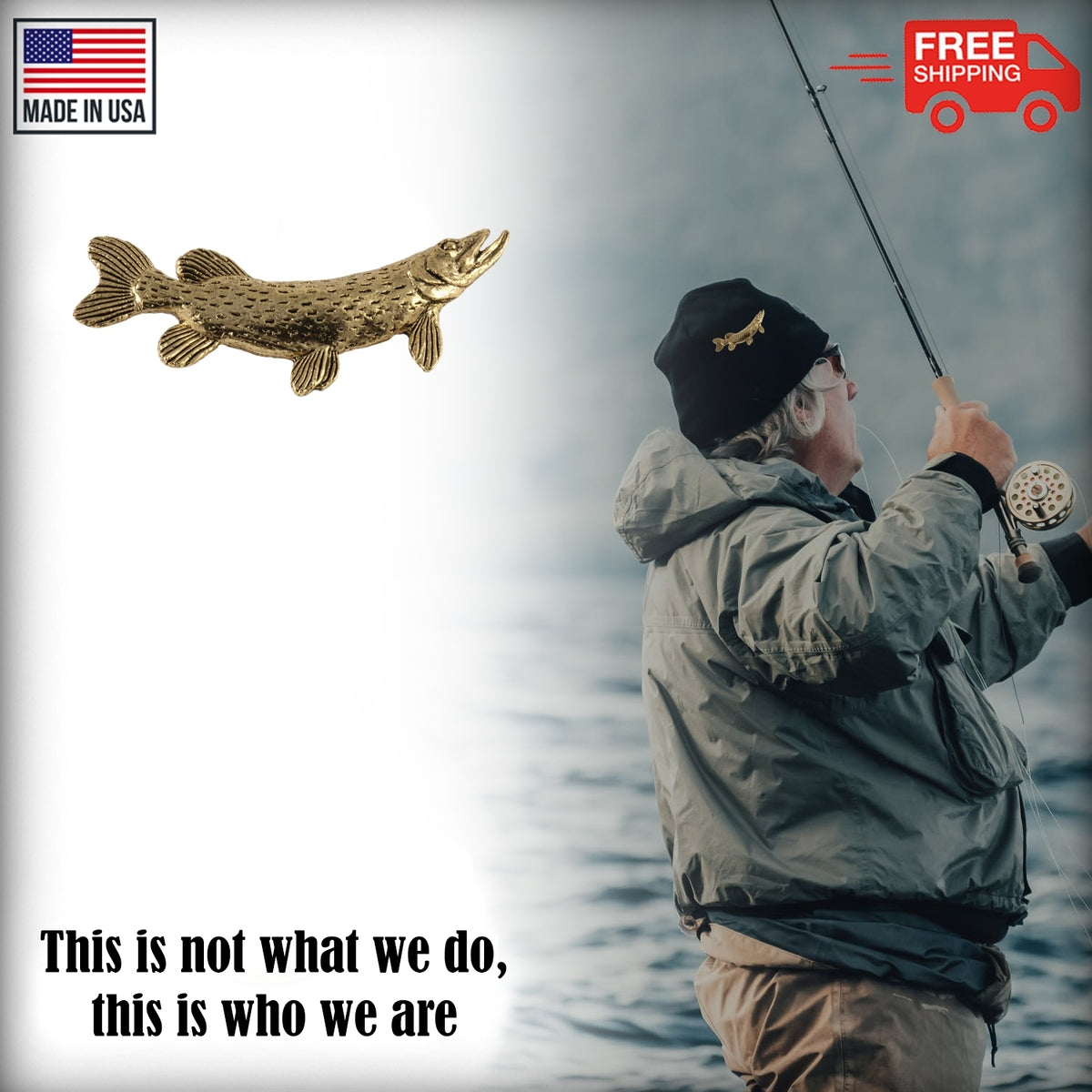 Northern Pike Pin F063PR