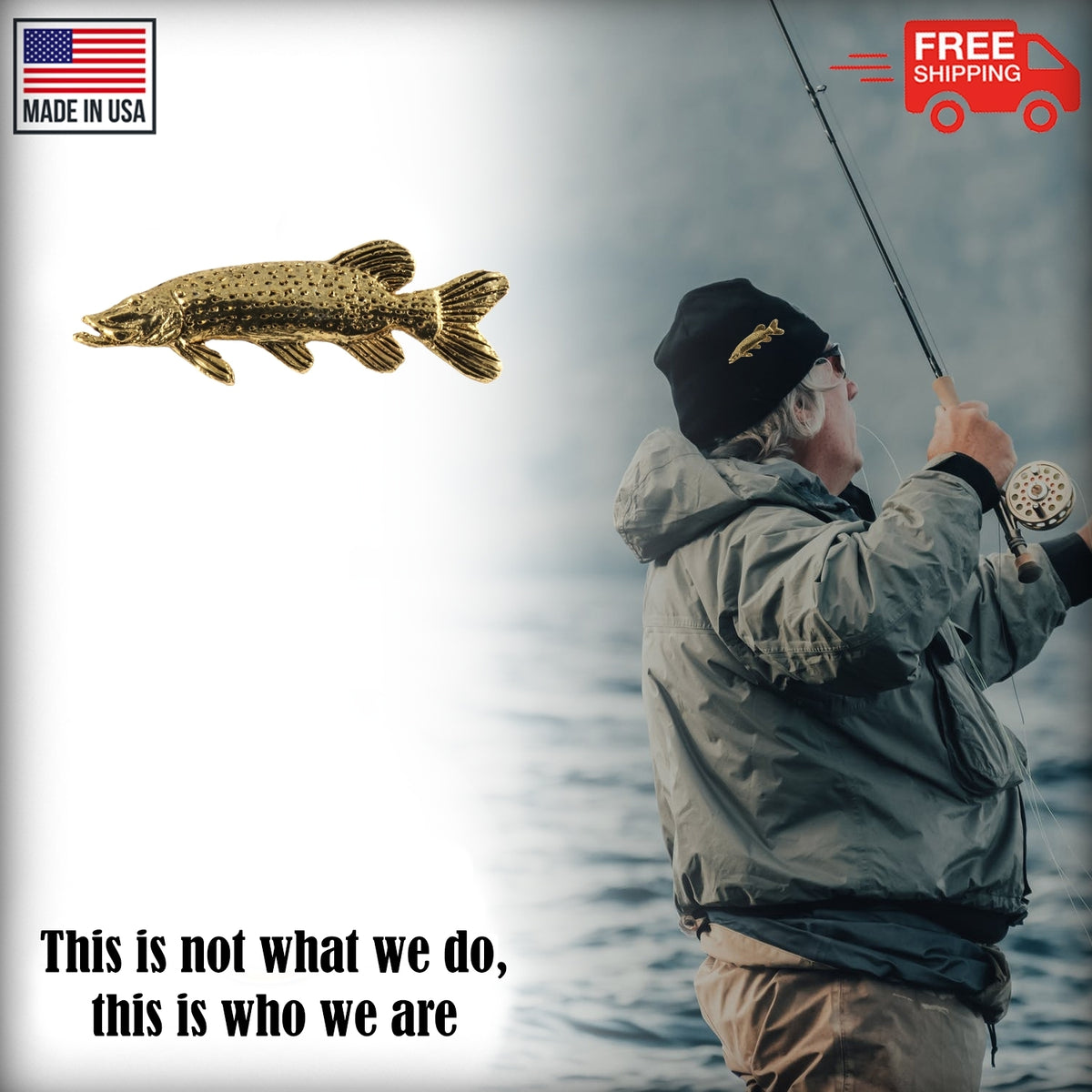 Northern Pike Pin