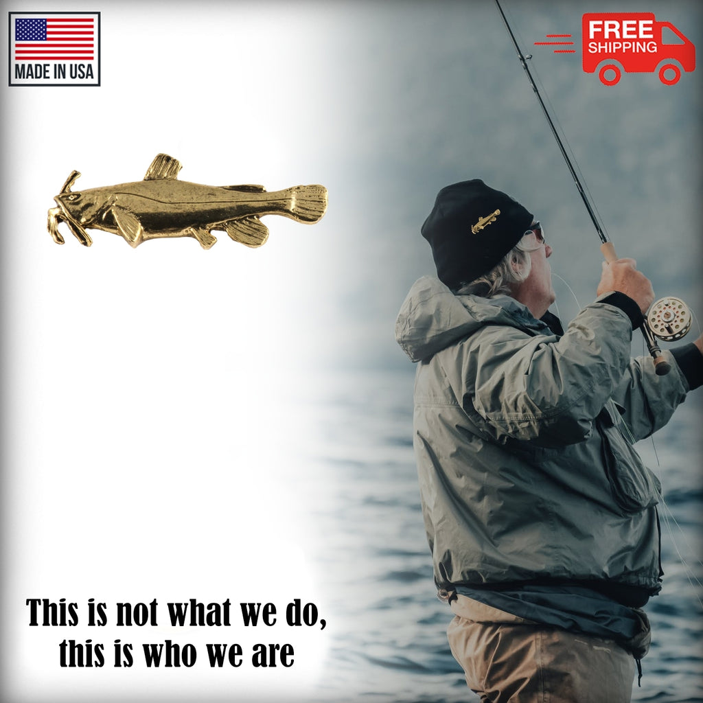 Bullhead Catfish Pin F081