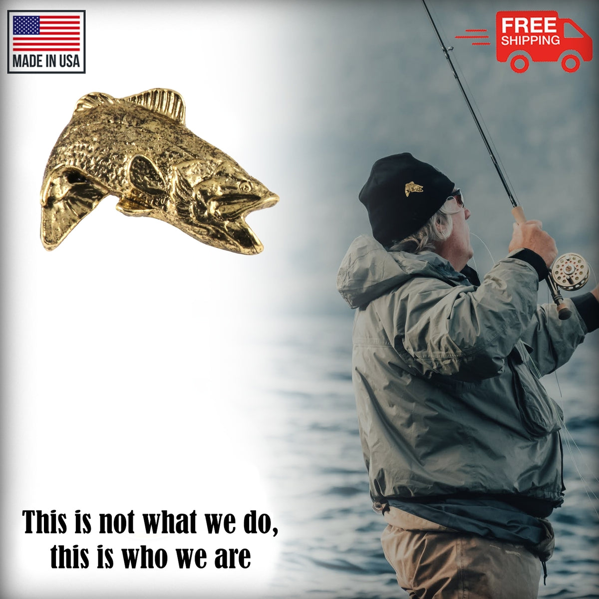 Largemouth Bass Pin F085