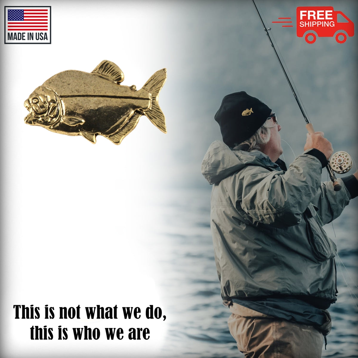 Piranha Keychain F093