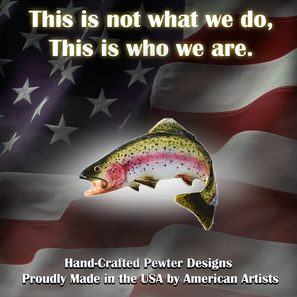 Rainbow Trout Pin F003A