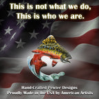 Rainbow Trout in Water Pin F004PRW