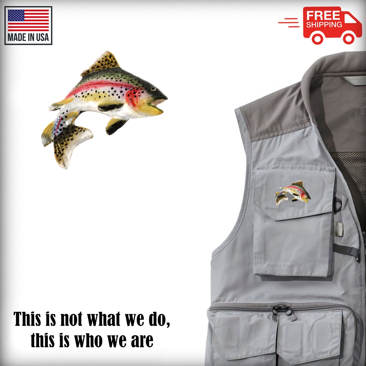 Rainbow Trout Pin F004PR