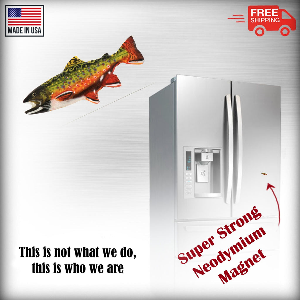 Brook Trout Magnet F006A