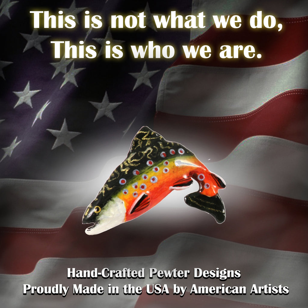 Brook Trout Pin