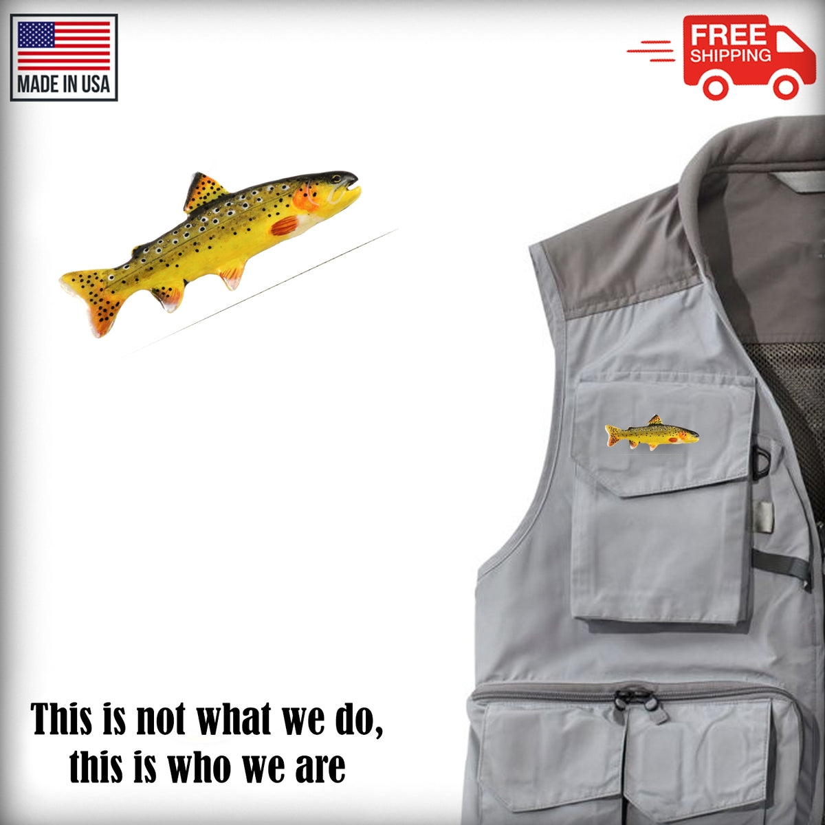 Apache Trout Pin F015
