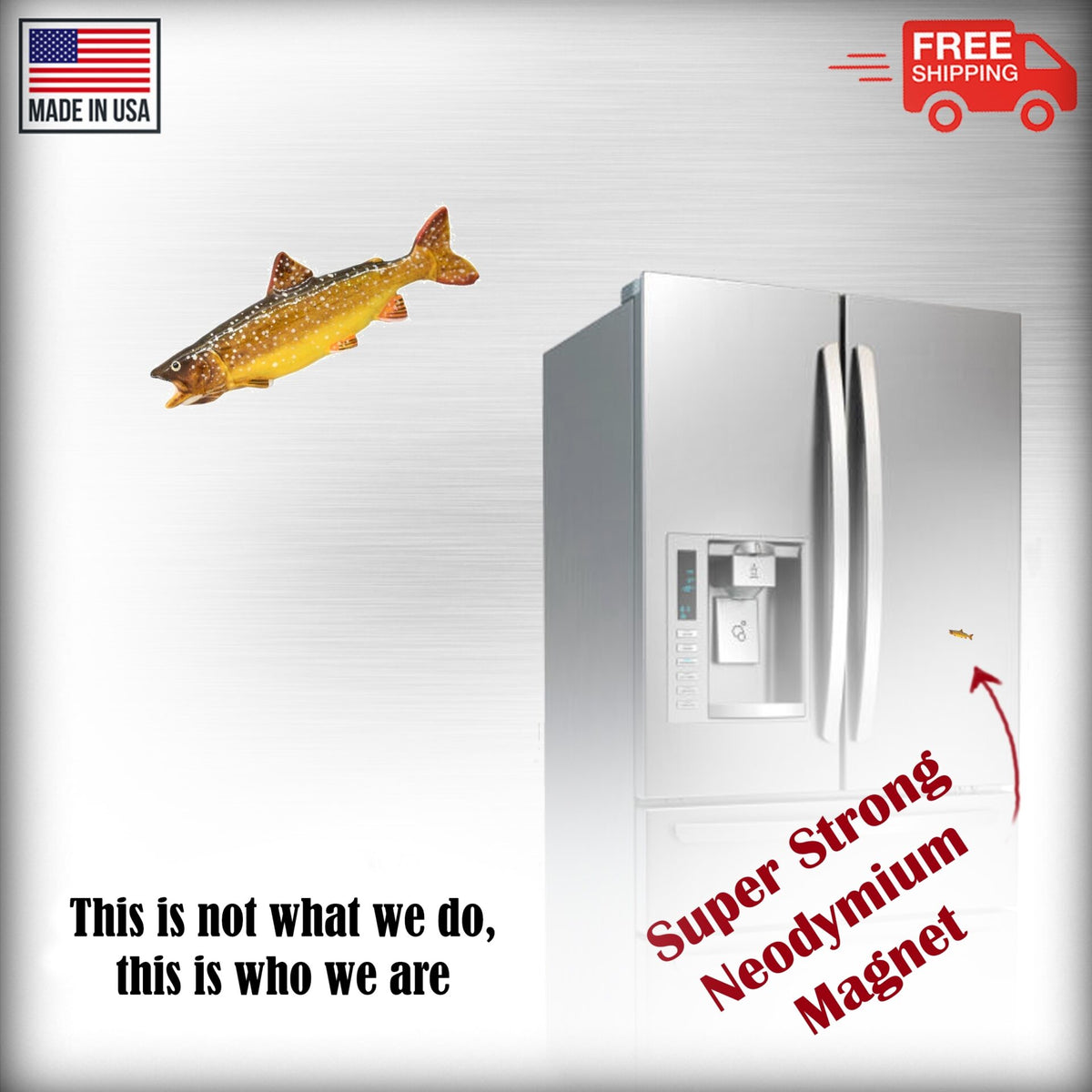 Lake Trout Magnet F018