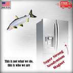 Whitefish Magnet F026