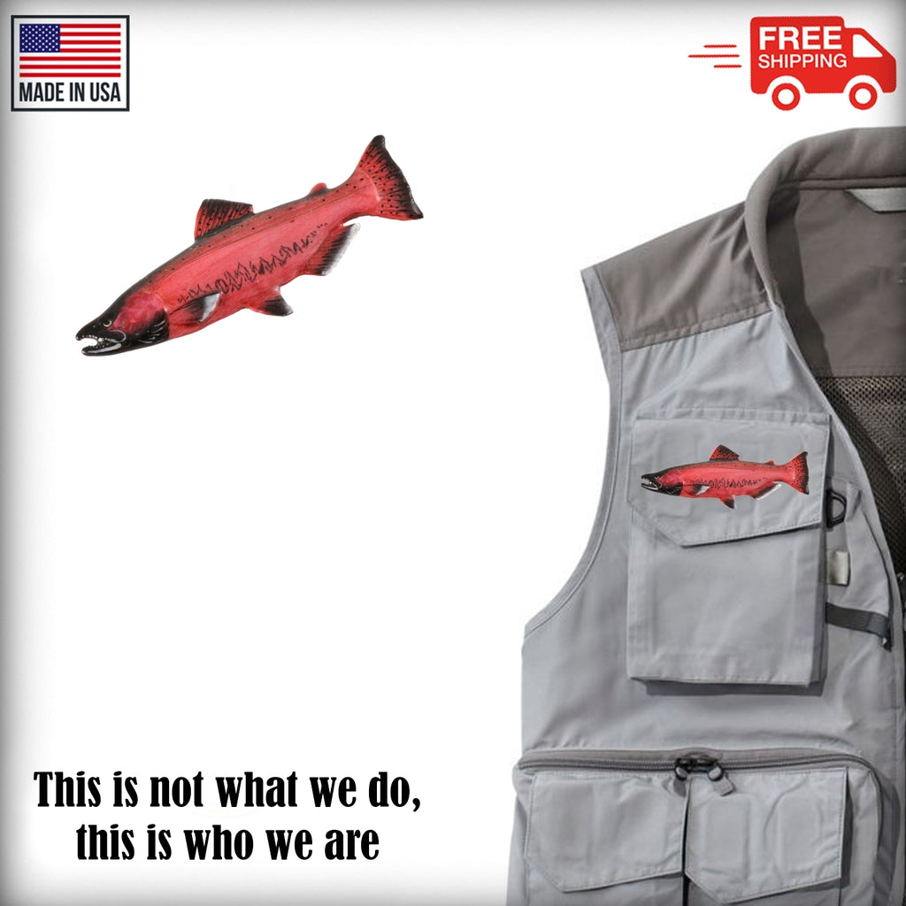King Salmon Pin F040PR