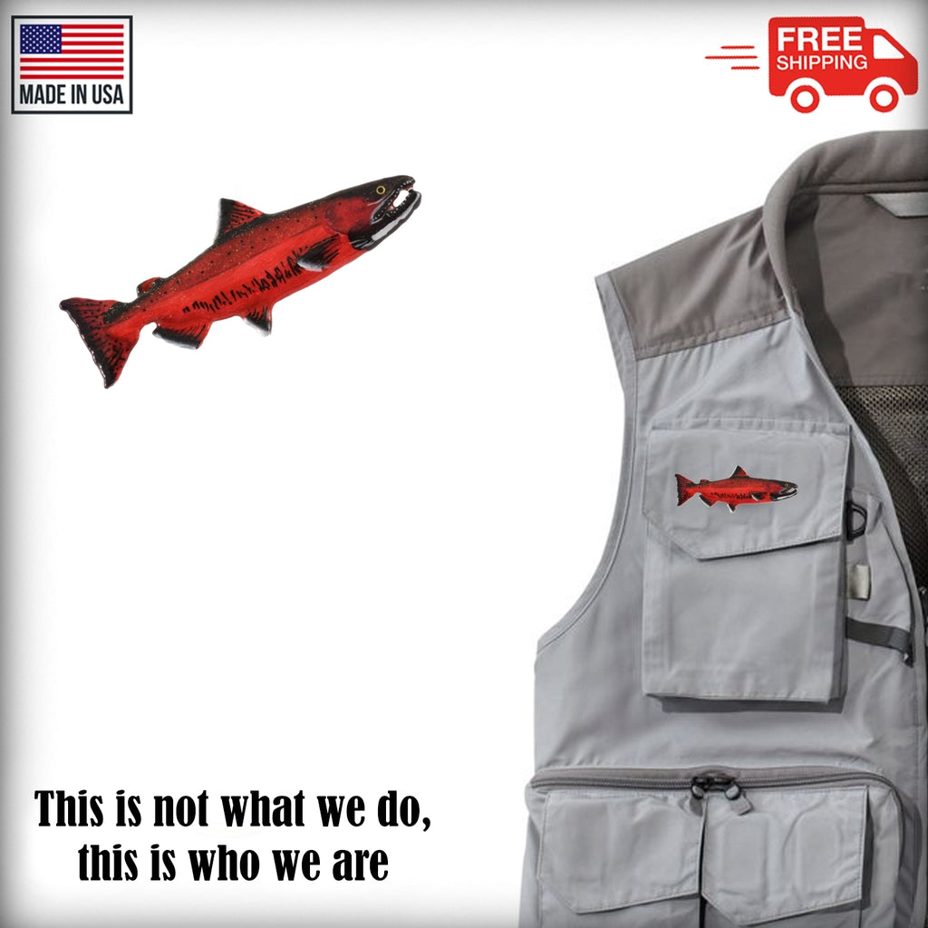 King Salmon Pin F044