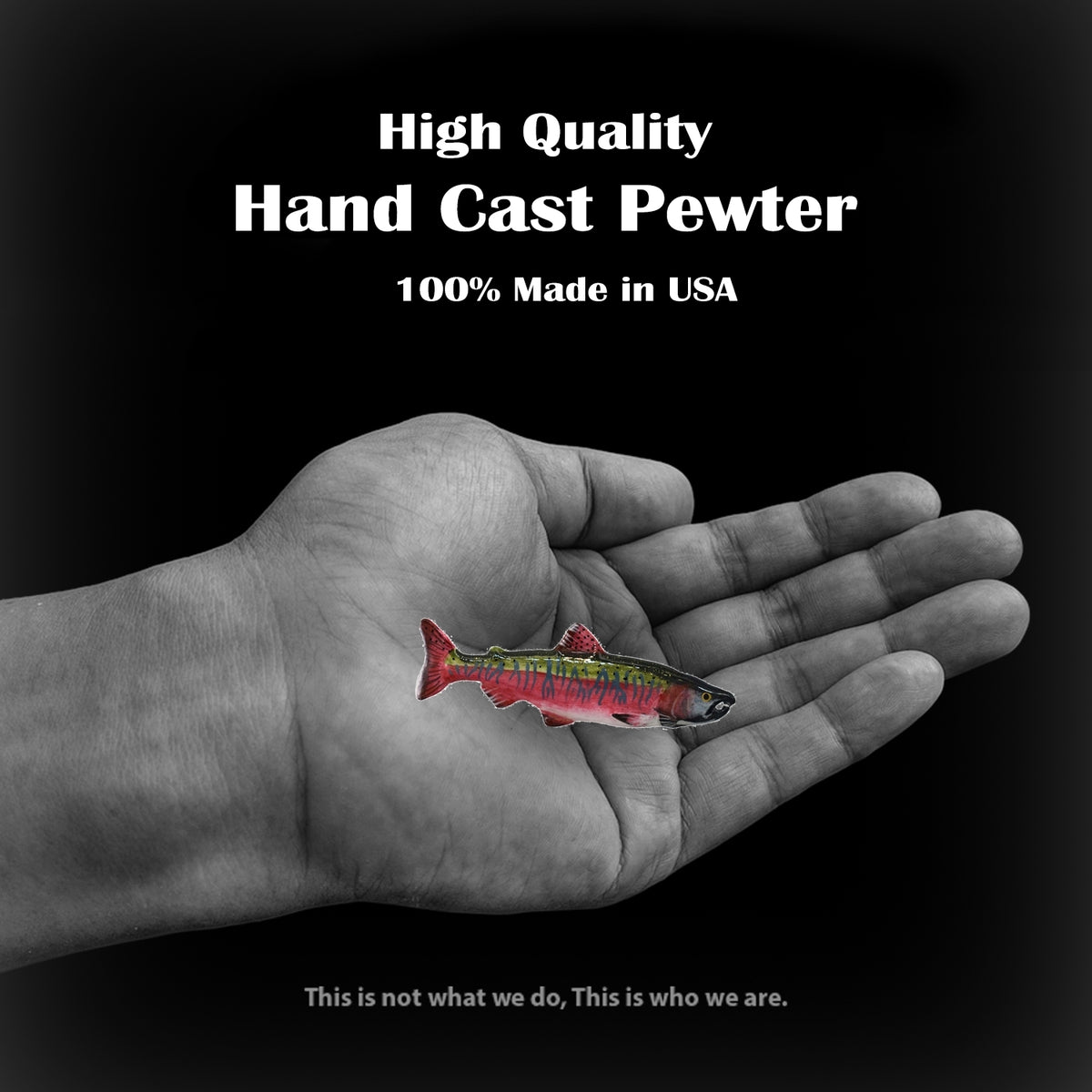 Coho Salmon Pin F047