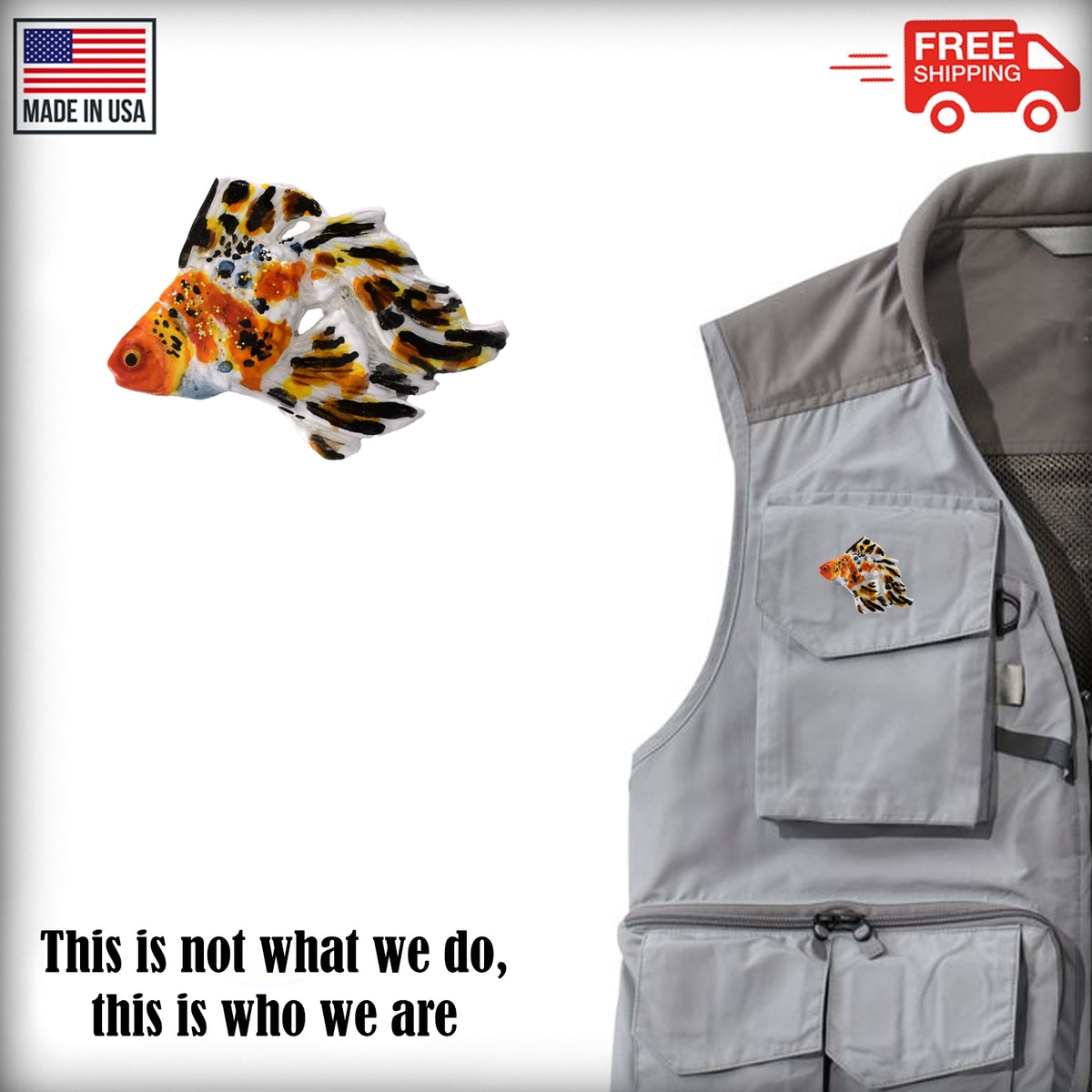 Goldfish Pin F106