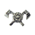 Viking Shield and Axes Pin G003