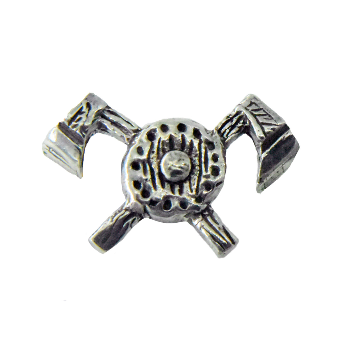 Viking Shield and Axes Pin G003